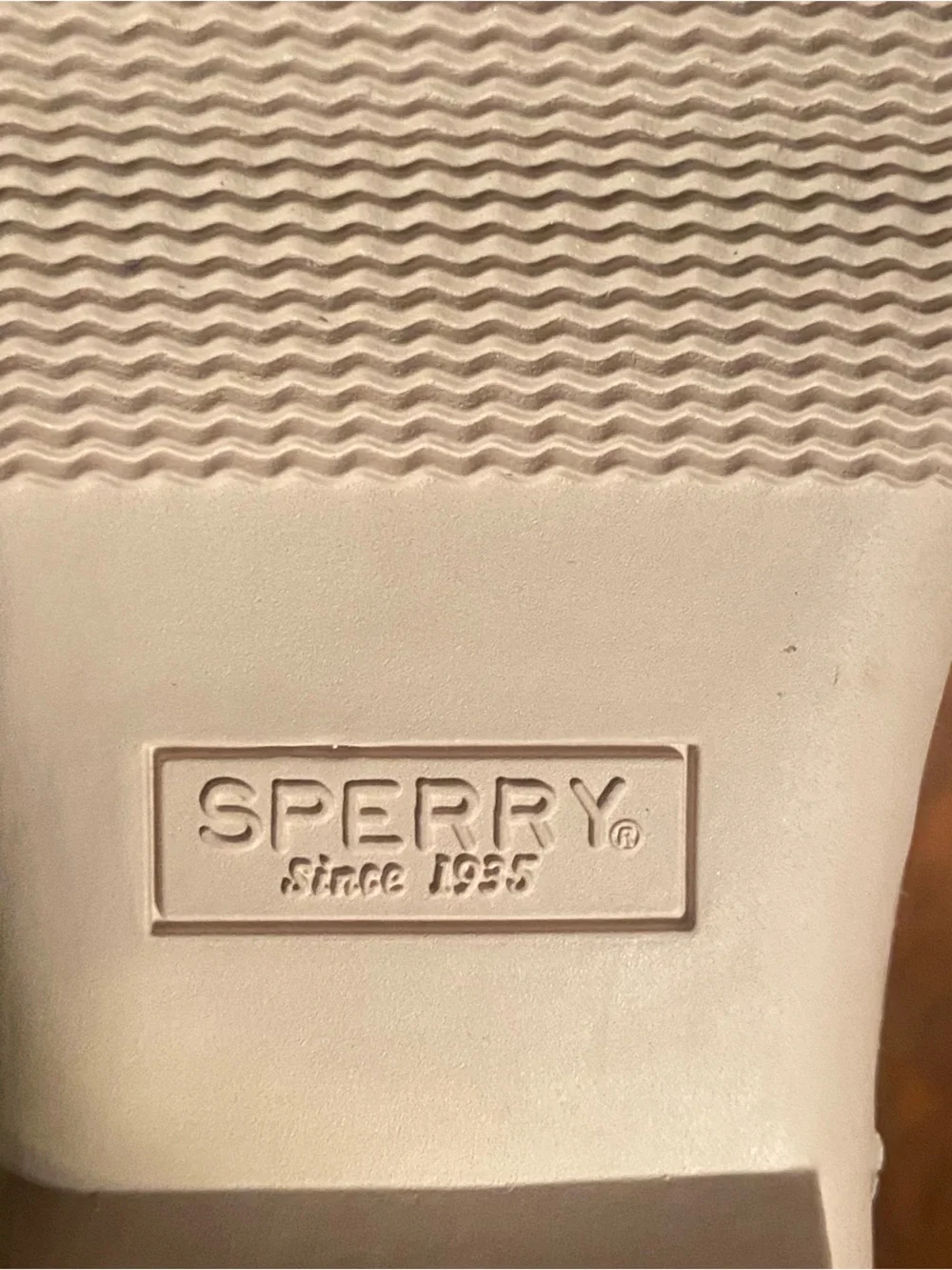 Sperry Girls powder pink lace-up all weather duck boots.